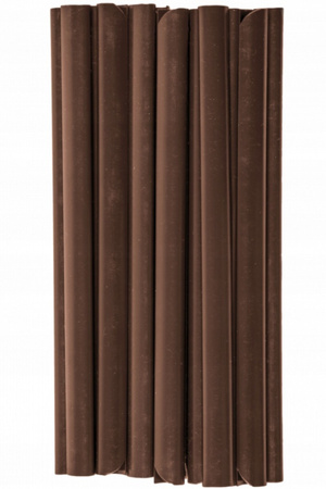 20 Stk. Befestigungsclips für Zaunblende braun Bradas TOBK1920BR