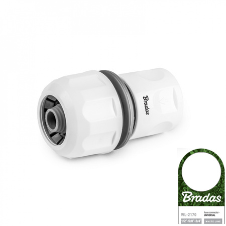 4-teiliges Sprühset Düse für 1/2" Schlauch Schnellkupplung WHITE LINE Bradas WL-5500-12K