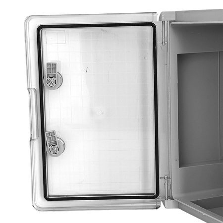 Leergehäuse mit transparenter Tür 250x350x150mm Schaltschrank Aufputz Verteilerschrank IP65 IK10 TP Electric 3310-510-0100