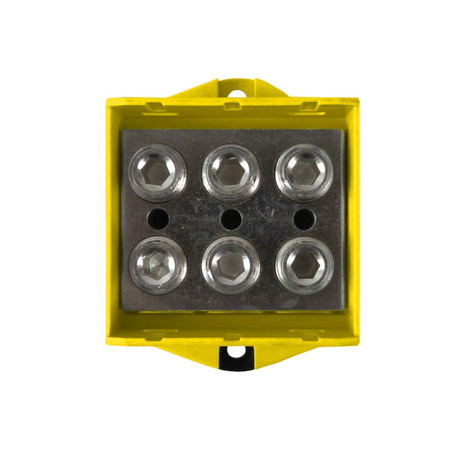Hauptleitungsklemme 6x 6-95mm2 gelb-grün 1P OTL 95-3 Morek MAA3095Y10