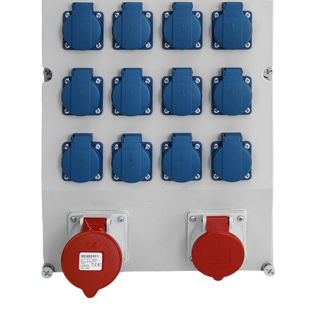 Stromverteiler eXT 32A 16A 12x230V Baustromverteiler Doktorvolt DV-2308-D