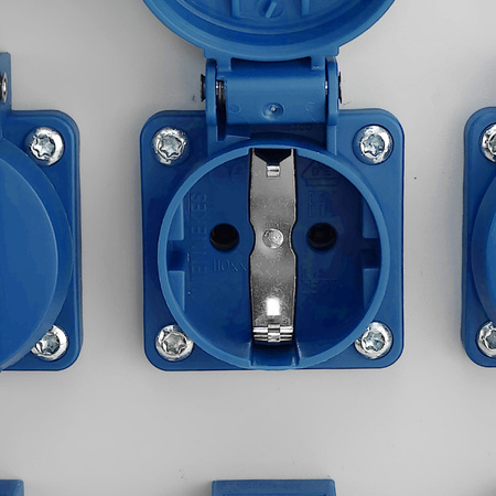 Stromverteiler eXT 32A 16A 12x230V Baustromverteiler Doktorvolt DV-2308-D