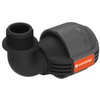 GARDENA Sprinklersystem L-Stück 25mm 3/4" Verbindung schwarz 02781-20