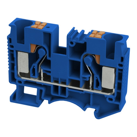 Reihenklemme 10mm2 Durchgangsklemme Blau UL DS10-01P-12-00A(H)