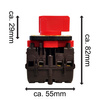 Not-Aus-Schalter Trennschalter ML0 16A 4P Hauptschalter IP55 PCE MERZ 6358