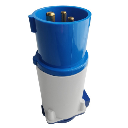 Marlanvil CEE Camping Adapter mit Stecker 16A auf 16A 250V Steckdose franz. Standard Stromadapter IP44 6.8216.SFR