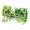 Schutzleiter-Reihenklemme 4mm2 gelb-grün Erdungsklemme UL DS4-PE-01P-1C-00AH