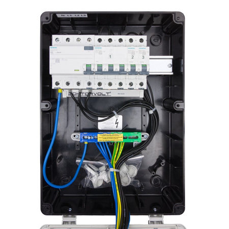 Stromverteiler pTD-S/FI 32A 16A 4x230V SIEMENS und MENNEKES Doktorvolt DV-4845-D