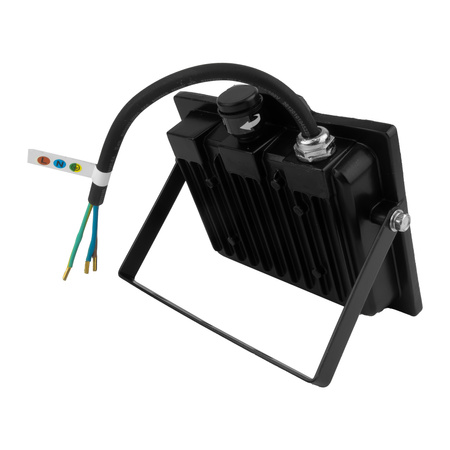 LED-Außenstrahler 30W mit Bewegungsmelder IP65 schwarz Außenwandstrahler 3000lm GT-GCR30W-64