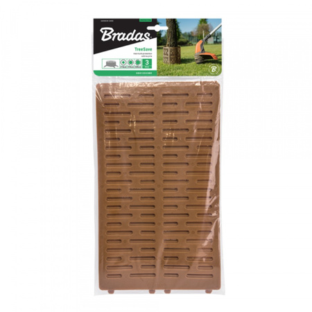 Baumstammschutz grün braun grau 20 x 33 cm 3 Stück OBO12033GY