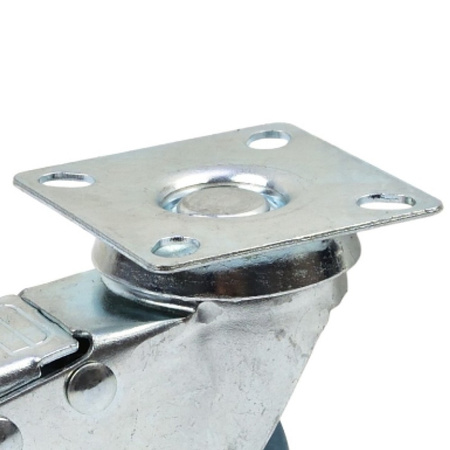 Lenkrolle Gummi PP mit Feststeller Ø50mm Ø75 mm G71503