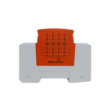 Überspannungsschutz 1P 5kA(10/350) KLASSE T1+T2 (B+C) SCHELINGER A51-SPD01-4P-B+C