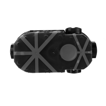 F-tronic Unterputzdose Elektronikdose 1 Stück Schalterdose mit Membran für IT Gerätedose luftdicht schwarz VDE 7320009