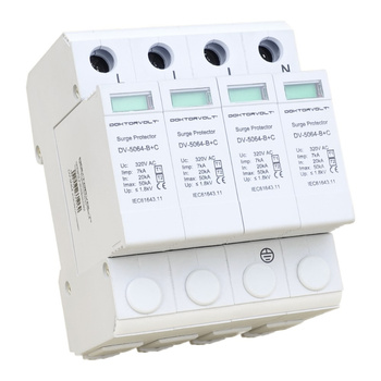 Überspannungsschutz 4P 20-50kA AC T1/T2 Blitzschutz Doktorvolt DV-5064