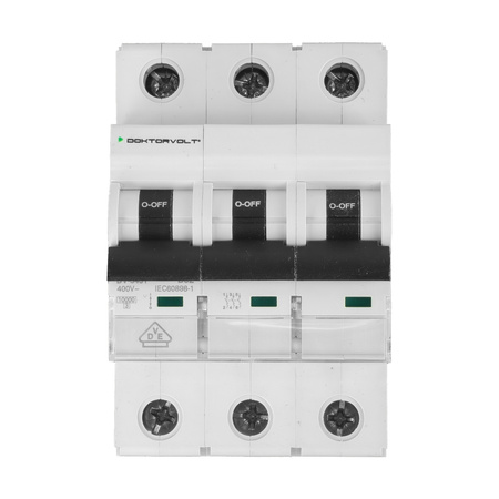 Leitungsschutzschalter MCB 10kA 3P 32A VDE B32A LS-Schalter Doktorvolt DV-3431