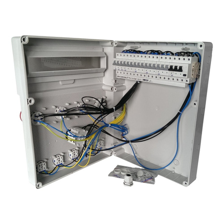 Stromverteiler GR-S/FI 3x16 1x32 5x230V Doktorvolt DV-6640-D