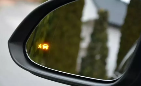 Außenspiegel Spiegelglas Links für OPEL INSIGNIA B 2017-2024 Fahrerseite mit Totwinkelassistent 314969766774