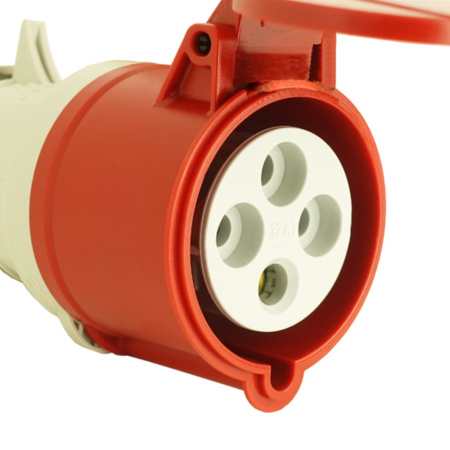 CEE Steckdose Kupplung 4P 16A IP44 400V 3122-304-1601