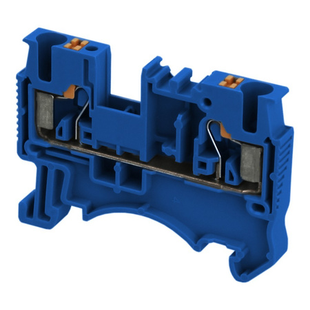 Reihenklemme 4mm2 Durchgangsklemme Blau UL DS4-01P-12-00A(H)