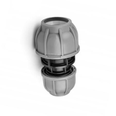 Schlauchkupplung Reduzierstück für PE-Rohr 25 / 20mm Klemmverbinder Bradas DSRA10L2520