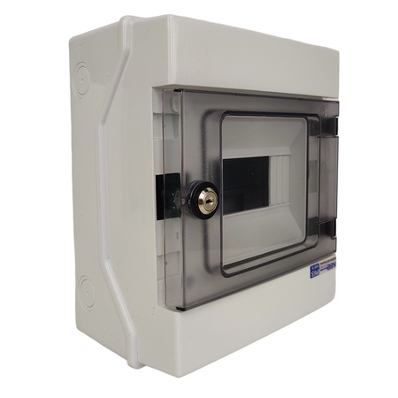 Aufputz-hermetische Verteilerkasten RH-6/Z 1x6 Elektro-Plast 36.4