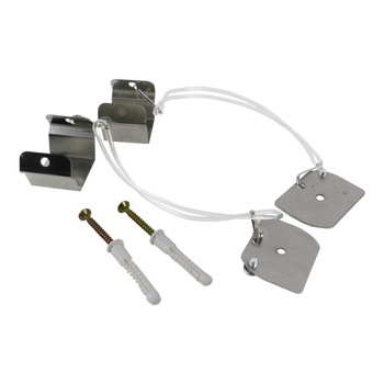 Seil Abhängung Acrylseil 15cm Deckenbefestigung Standard für LED-Hängeleuchte QUALIS Bemko C27-QLS-ZMN-A