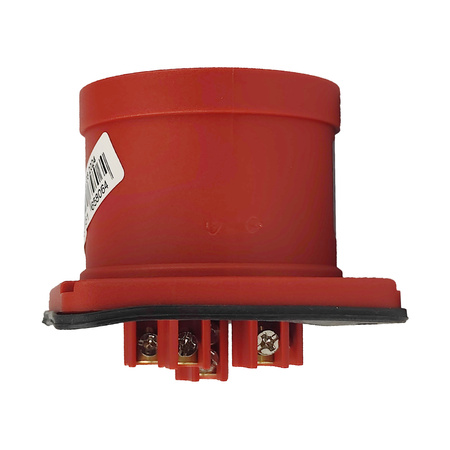 CEE Einbaustecker gerade 5P 32A 400V IP44 75x75 3107-320-1675