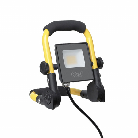 LED Fluter 10W Scheinwerfer mit Stecker tragbar IP65 LY-LWL-C10