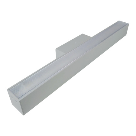 LED Wandlampe Deko Lampe silber 565mm 15W 4000K IP20 QUALIS Bemko 0000003122