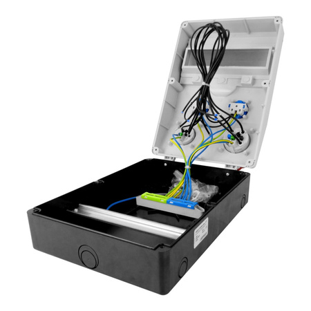 Stromverteiler ECO 1x16A 1x32A 2x230 Doktorvolt DV-2602-D