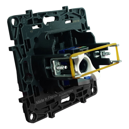 Computersteckdose RJ45 CAT5e FTP schwarz Niloe Step 863557