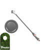 Gießstab Brausestab Gartenbrause Handbrause Bewässerung Wasserspritze WHITE LINE Bradas WL-EN58M