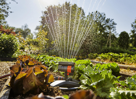 Gardena Rasensprenger Aquazoom Sprinkler Kreisregner Impulsregner 18708-20