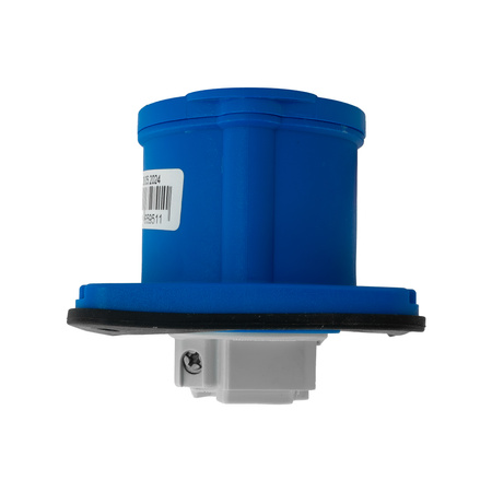 Einbausteckdose CEE 230V Camping 16A 3P 70x70 mm VDE TP Caravan Steckdose Electric 3120-321-0970