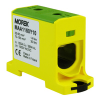 Anschlußklemme Hauptklemme 25-150mm2 gelb-grün AL/CU 1P OTL 150 MOREK MAA1150Y10