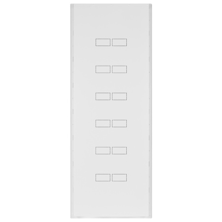 Doktorvolt Verteilerkasten Unterputz Sicherungskasten aus Metall 126 Module 7-reihig IP30 MP126/7/18