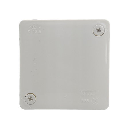 Abzweigkasten Aufputz Dose IP55 ViPlast 12 Eingängen Weiß 023-01