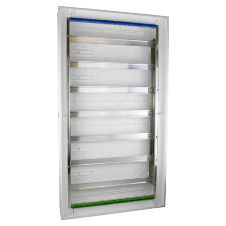 Verteilerkasten IP54 DARP-168 7x24 Unterputz Alutür Unterverteiler Sicherungskasten E-P 9.724