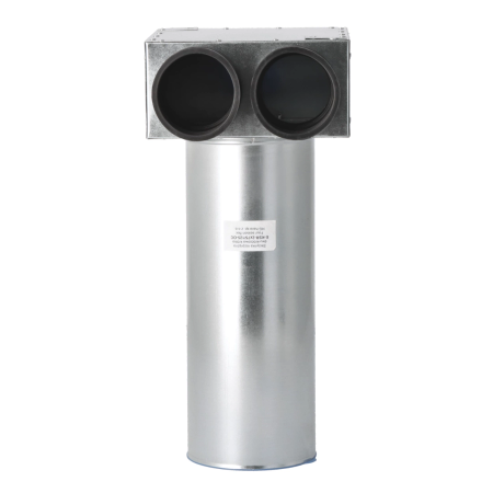 Lüftungsverteiler Verteilerkasten 2x75 Ø125 Wohnraumlüftung Luftverteiler E-KSR-2x75/125-OC