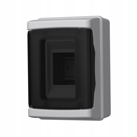 Verteilerkasten Feuchtraumverteiler Kleinverteiler IP65 2 Module Sicherungskasten Aufputz M-L 1x2 940.02