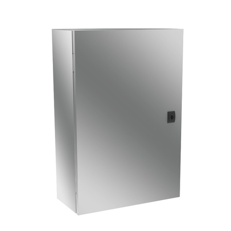 Doktorvolt Verteilerkasten Aufputz Sicherungskasten aus Edelstahl StBox- 6.4.2 StBox 6.4.2