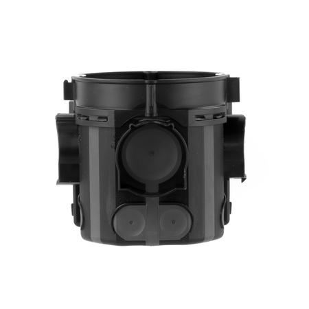 F-tronic Unterputzdose Elektronikdose 1 Stück Schalterdose mit Membran für IT Gerätedose luftdicht schwarz VDE 7320009