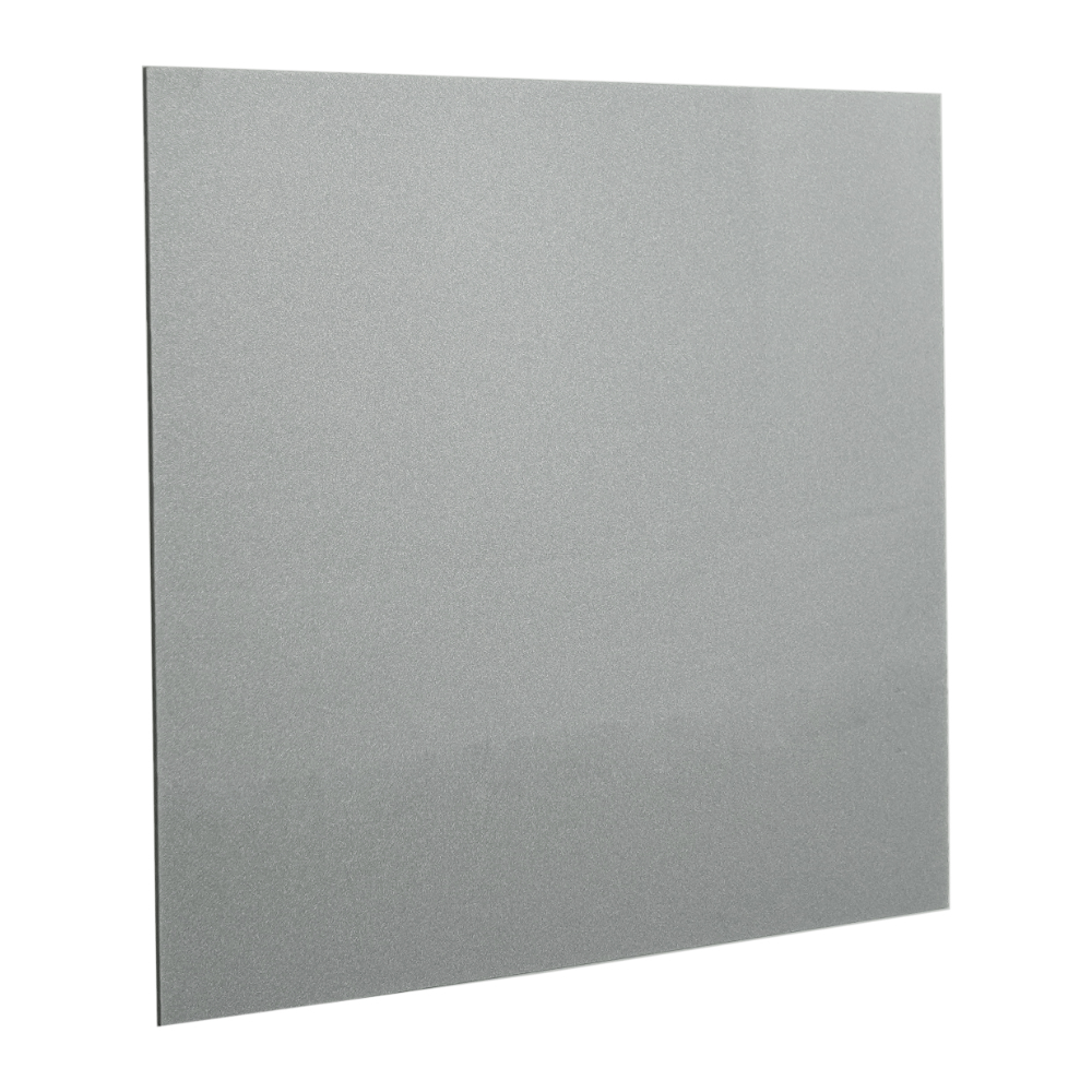 Frontplatte aus Plexiglas grau