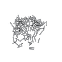 100 Stück 2,5/12 Aderendhülsen unisoliert 2,5mm²/12mm EN2512 Elpromet C.23.02512