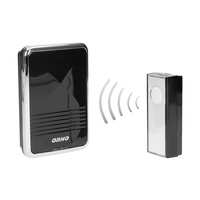 CALYPSO II AC Kabellose Türklingel netzbetrieben Lernsystem 36 Klingeltöne 300m Reichweite OR-DB-QS-159