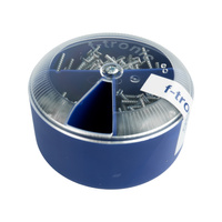 F-Tronic Geräteschraubenbox 300 Schrauben 15/25/40mm Kreuzschlitz Schraubenbox GKSB