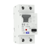 SEZ FI/LS C13A 30mA 2P 10kA RCBO FI/LS-Schalter Kombi Schalter 0090718