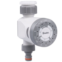 Bewässerungsuhr elektrische Zeitschaltuhr für Wasserhähne zur automatischen Bewässerungssteuerung WHITE LINE Bradas WL-3135