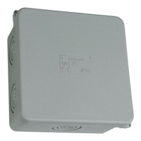 Abzweigkasten 80x80x40 6+2 IP65 Aufputz Abzweigdose Verbindungsdose M-L 003.CS