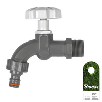 1/2" Kunststoff Garten Bewässerung Wasserhahn BRADAS WL-K112